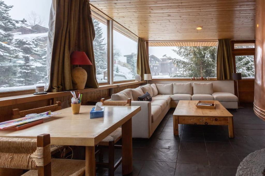 Chalet Robaumont - Grand Chalet Familial Proche Du Centre Et Des Pistes Κουρσεβέλ Εξωτερικό φωτογραφία
