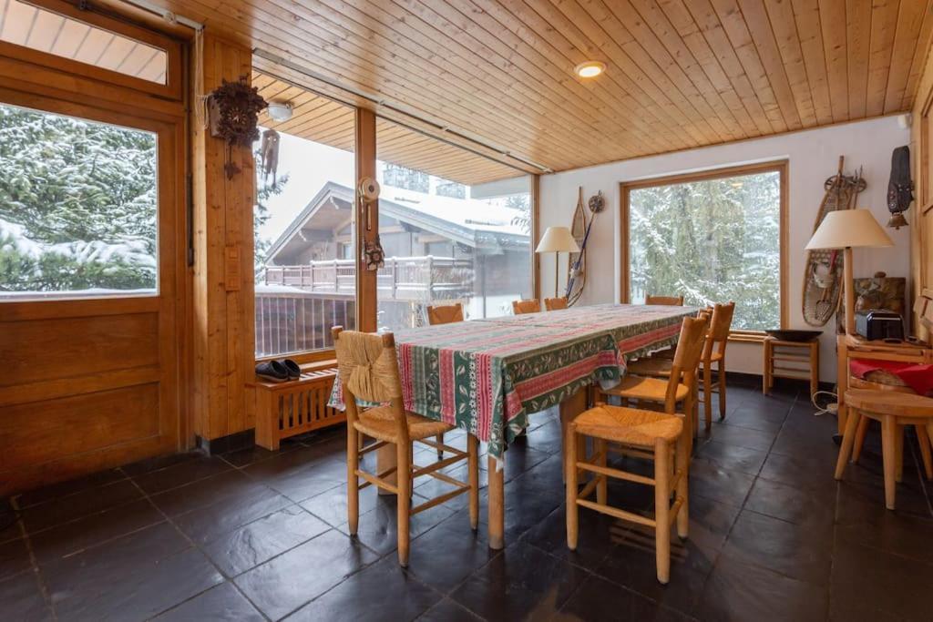 Chalet Robaumont - Grand Chalet Familial Proche Du Centre Et Des Pistes Κουρσεβέλ Εξωτερικό φωτογραφία